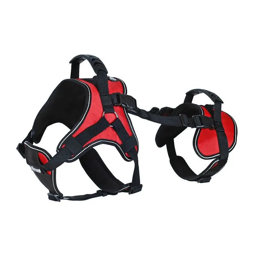 Guide des tailles du harnais de soutien pour chien (S, M, L, XL)